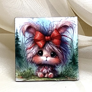 Magnet de frigider - decorat manual 01055 -  - Artynos.ro