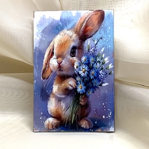 Magnet de frigider - decorat manual 01056 - Artynos.ro