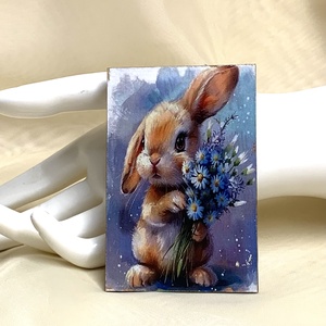 Magnet de frigider - decorat manual 01056 -  - Artynos.ro