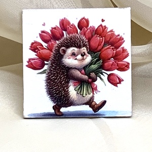 Magnet de frigider - decorat manual 01071 - Artynos.ro
