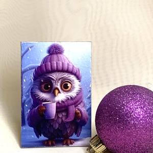 Magnet de frigider - decorat manual 01088 - Artynos.ro
