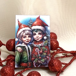 Magnet de frigider - decorat manual 01098 - Artynos.ro