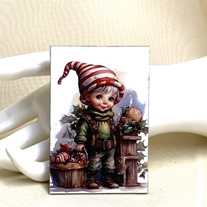 Magnet de frigider - decorat manual 01099 - Artynos.ro