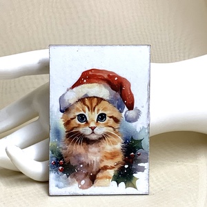 Magnet de frigider - decorat manual 01101 - Artynos.ro