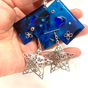 Cercei unicat pictati manual 01103 -  - Artynos.ro  Cercei unicat pictati manual 01103 -  - Artynos.ro