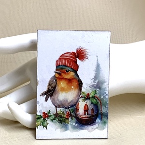 Magnet de frigider - decorat manual 01104 - Artynos.ro