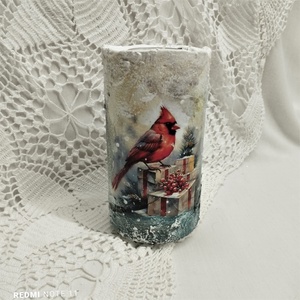 Suport lumanare decorat manual 01107 - Artynos.ro