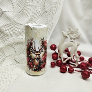 Suport lumanare decorat manual 01109 - Artynos.ro