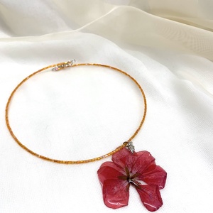 Colier cu flori naturale Muscata 01110 - Artynos.ro