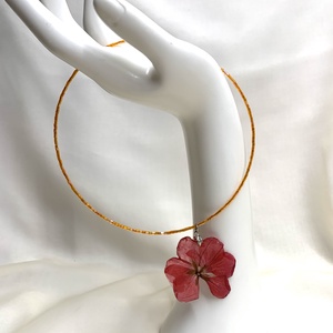 Colier cu flori naturale Muscata 01110 -  - Artynos.ro