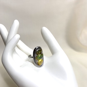 Inel cu scoici veritabile Abalone (Paua) 01164 - bijuterii - inele - inele cu figurine - Artynos.ro