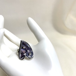 Inel cu scoici veritabile Abalone (Paua) 01170 -  - Artynos.ro