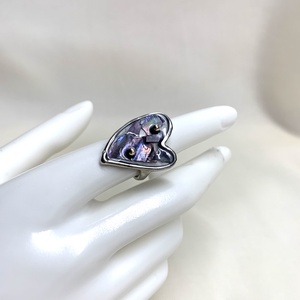 Inel cu scoici veritabile Abalone (Paua) 01170 - Artynos.ro