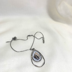 Colier -pandantiv cu scoici veritabile sidefate Abalone (Paua) 01172 -  - Artynos.ro