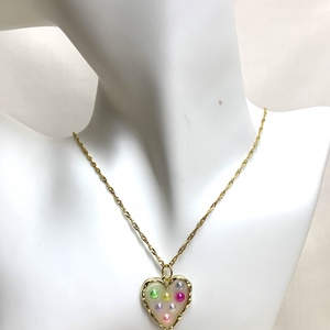 Colier -pandantiv cu pelute artificiale 01175, Bijuterii, Coliere, Coliere cu pandative, Confectionarea bijuteriilor, ARTYNOS