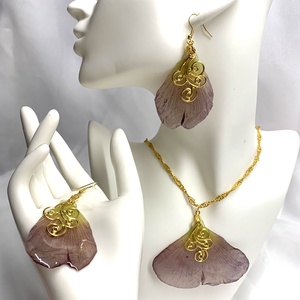 Set bijuterii cu Trandafiri 01201 - Artynos.ro