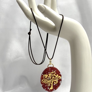  Colier cu pandantiv cu pietre semipretioase 01207, Bijuterii, Coliere, Coliere din pietre semipretioase, Confectionarea bijuteriilor, ARTYNOS