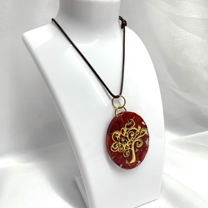  Colier cu pandantiv cu pietre semipretioase 01207 - bijuterii - coliere - coliere din pietre semiprețioase - Artynos.ro