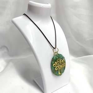 Colier-pandantiv cu pietre semipretioase 01209 - bijuterii - coliere - coliere din pietre semiprețioase - Artynos.ro