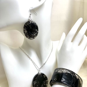  set bijuterii   01222  - accesorii nuntă - bijuterii mireasă - set bijuterii de mireasă - Artynos.ro