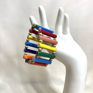 Set bijuterii creioane colorate 00528 - accesorii nuntă - bijuterii mireasă - cercei mireasă - Artynos.ro