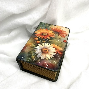 Cutie - caseta de bijuterii decorata manual 01275 - casă & stil de viață - seturi de cadou - Artynos.ro