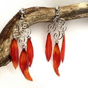 cercei cu Floarea Soarelui 01287, Bijuterii, Cercei, Cercei din rasina, Confectionarea bijuteriilor, ARTYNOS