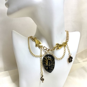  colier cu pandnativ -cadouri femei 01310 - Artynos.ro