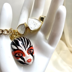  colier cu pandnativ -cadouri femei 01311 - bijuterii - coliere - coliere cu pandative - Artynos.ro