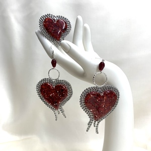 Set bijuterii cu Trandafiri 01321 - Artynos.ro