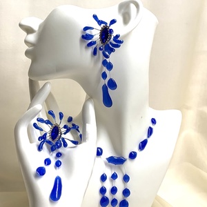 Set bijuterii ,,Rain drops,, 01335 - Artynos.ro