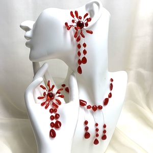  Set bijuterii ,,Rain drops,, 01336  - Artynos.ro