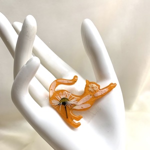 Broșă -pisica 00593 - bijuterii - broșe - Artynos.ro