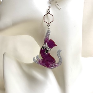 cercei asimetrici -pisici  01346  - Artynos.ro