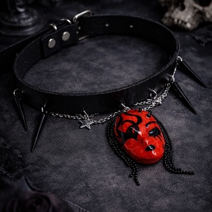 Chocker gothik-edgy 01352 - bijuterii - coliere - chockere - Artynos.ro