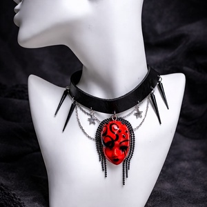 Chocker gothik-edgy 01352 - Artynos.ro