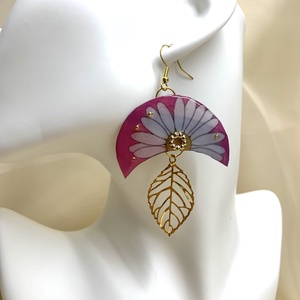   cercei-cadouri pentru femei 01353 - bijuterii - cercei - cercei din rășină - Artynos.ro