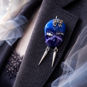 Brosa - cadouri femei 01318, Bijuterii, Brose, Confectionarea bijuteriilor, Lucrare cu argila, ARTYNOS