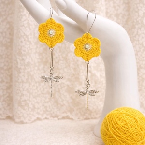 Cercei crosetati 01235 - Artynos.ro