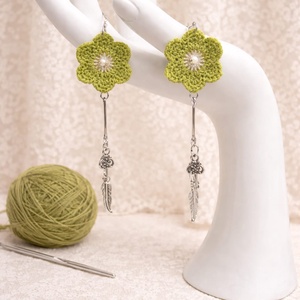 Cercei crosetati 01234 - Artynos.ro