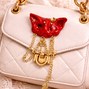 Broșă pisică-cadouri femei 01368 - bijuterii - broșe - Artynos.ro