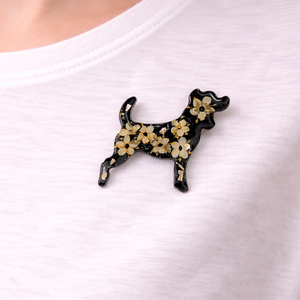 Brosa catel-cadouri femei 01369 - Artynos.ro