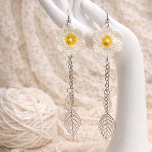 Cercei crosetati 01371 - Artynos.ro