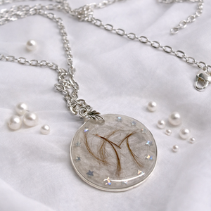 Pandantiv cu suvite de par 01374 - Artynos.ro