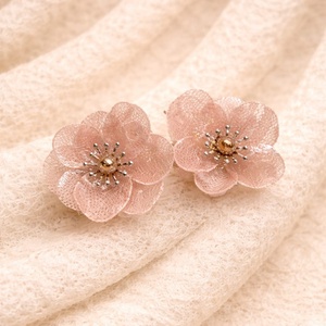 cercei din dantela brodata si rasina 01379, Bijuterii, Cercei, Cercei din rasina, Confectionarea bijuteriilor, ARTYNOS