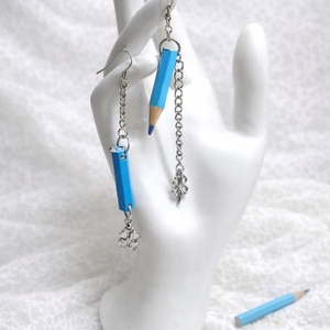  set bijuterii creioane colorate 00869 - bijuterii - seturi de bijuterii - Artynos.ro