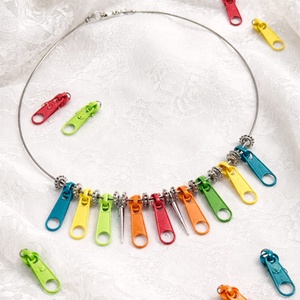 Set bijuterii -cursoare colorate   00934 - bijuterii - seturi de bijuterii - Artynos.ro