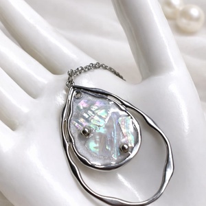 Colier -pandantiv cu scoici Abalone (Paua)  01171 - bijuterii - coliere - coliere cu pandative - Artynos.ro