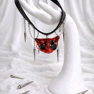 Chocker gothik-edgy 01838  - bijuterii - coliere - chockere - Artynos.ro