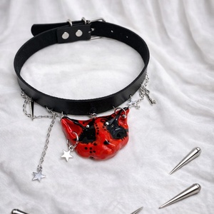 Chocker gothik-edgy 01838  - bijuterii - coliere - chockere - Artynos.ro